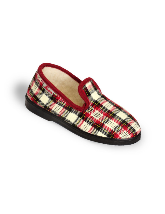 Scottish Jepa Slipper Ecru