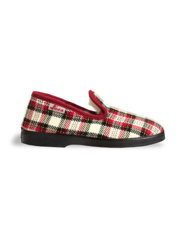 Scottish Jepa Slipper Ecru 2