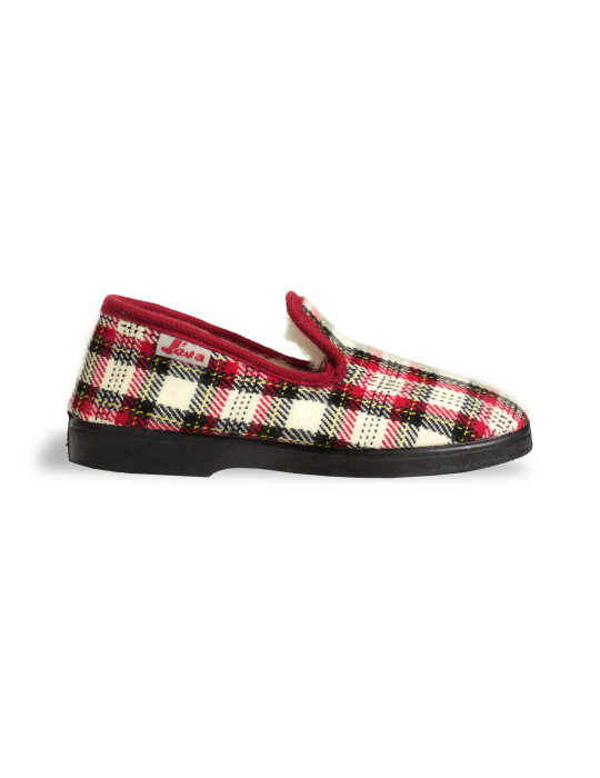 Scottish Jepa Slipper Ecru