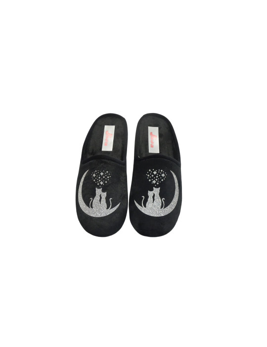 Mule comfort JEVA con suela de goma antideslizante